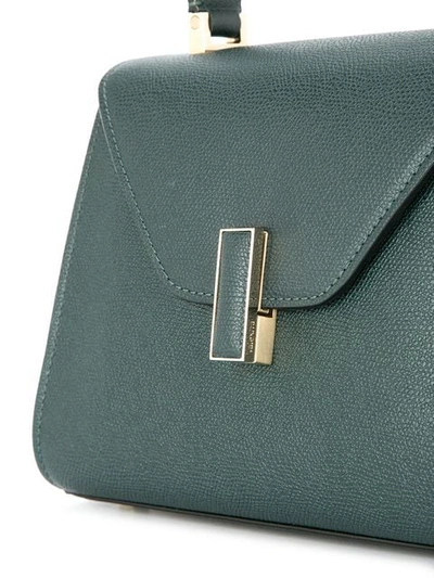 Shop Valextra Iside Mini Cross-body Bag In Green
