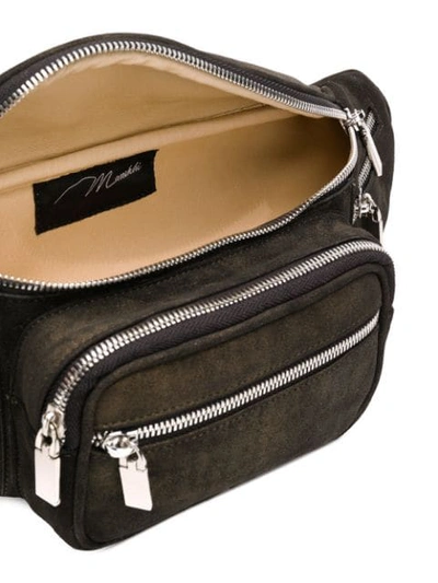 Shop Manokhi Classic Belt Bag In Black