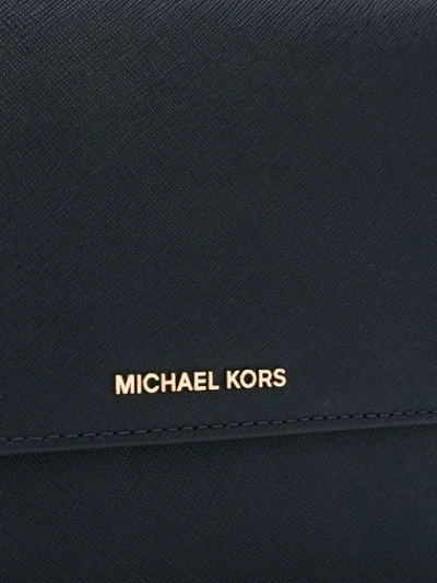 Shop Michael Michael Kors 'daniela' Crossbody Bag In Blue