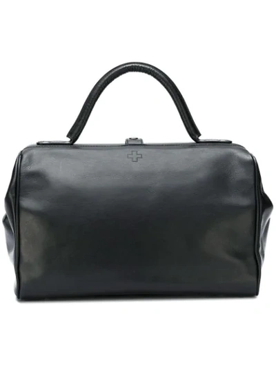 Shop A.f.vandevorst Snap Top Tote In Black