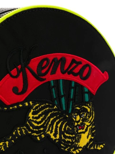 Shop Kenzo Tiger Cross Body Bag In Black