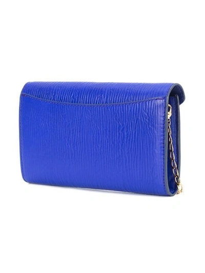 Shop Tyler Ellis Alex Wallet In Blue