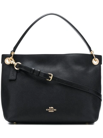 Shop Coach Clarkson Hobo Bag In Black