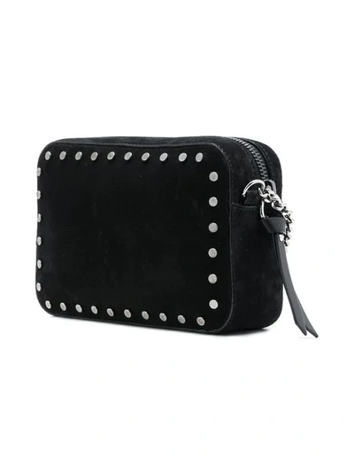 Shop Jimmy Choo Quinn Mini Crossbody Bag In Black