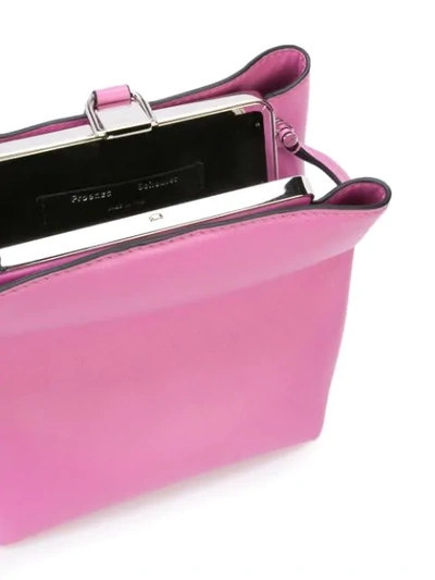 Shop Proenza Schouler Crossbody Frame Bag In Pink