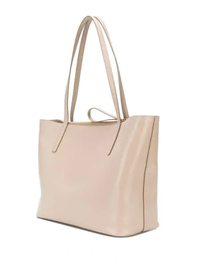 Shop Ferragamo Gancino Tote Bag In Neutrals