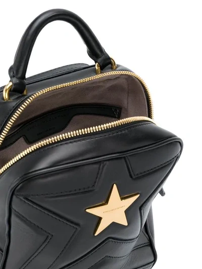 Shop Stella Mccartney Stella Star Crossbody Bag In Black