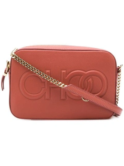 JIMMY CHOO BALTI CROSSBODY BAG - 粉色