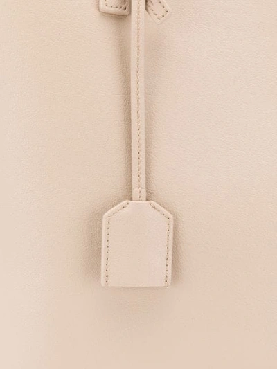 Saint Laurent Top Handles Tote Bag In Neutrals
