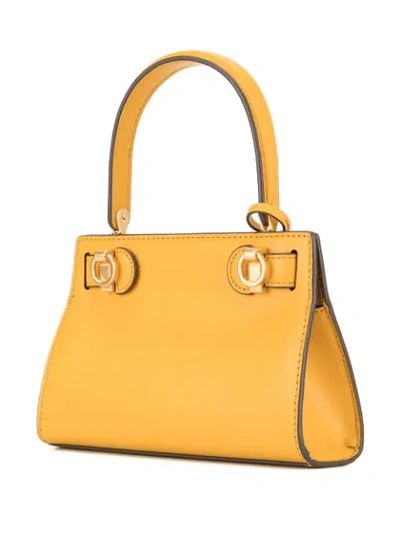 Shop Tory Burch 'lee Radziwill Petite' Handtasche - Gelb In Yellow