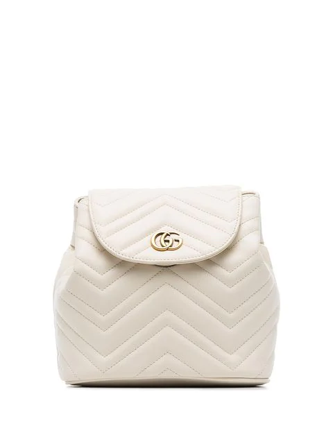 gucci marmont backpack white