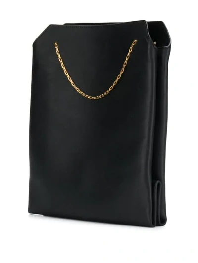 THE ROW CHAIN TOTE BAG - 黑色