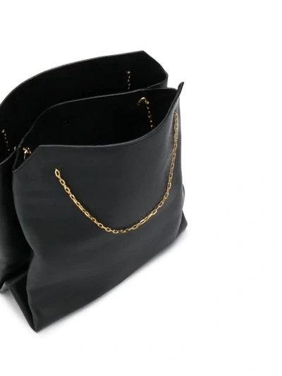 THE ROW CHAIN TOTE BAG - 黑色