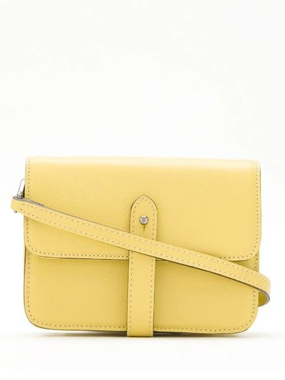 Shop Tufi Duek Logo Shoulder Bag - Yellow