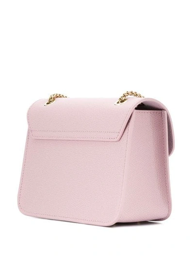Shop Furla Mini Metropolis Crossbody Bag In Pink