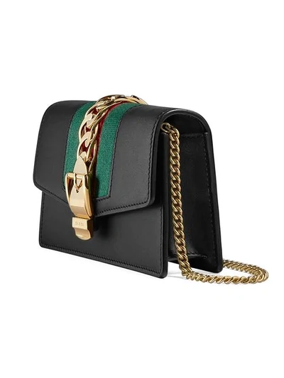 Sylvie leather mini chain bag