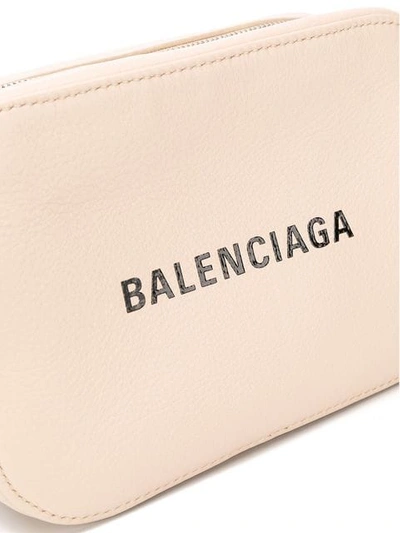 Shop Balenciaga Everyday Camera Bag In Neutrals