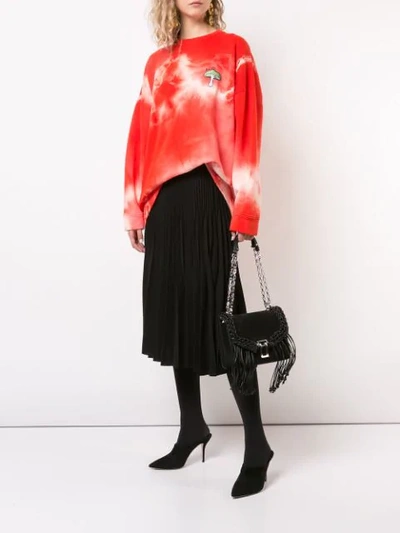 Shop Proenza Schouler Hava Chain Shoulder Bag In Black