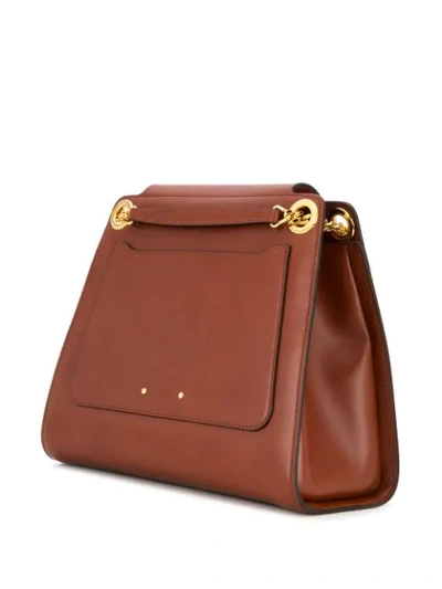 Shop Chloé Medium Annie Shoulder Bag In Brown