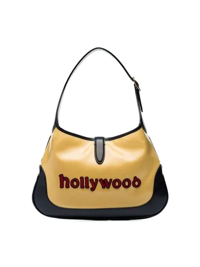 Shop Gucci Chateau Marmont Hobo Bag In Yellow