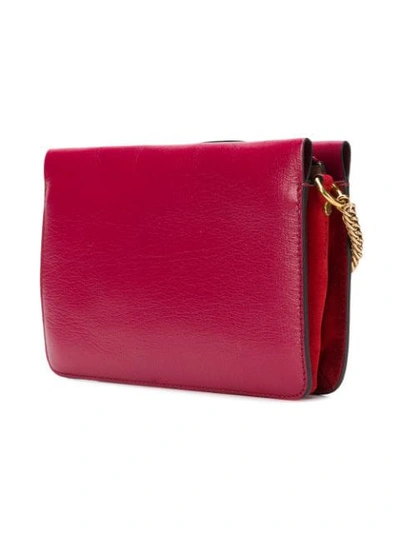 Shop Givenchy Cross3 Shoulder Bag In Red