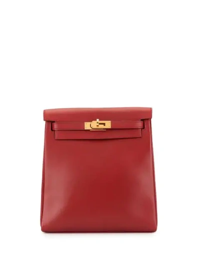 Hermès pre-owned Kelly Ado backpack, Red