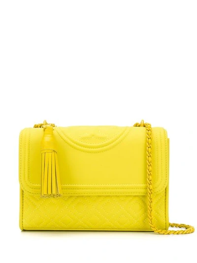 Shop Tory Burch Small Cross Body Bag In Yellow