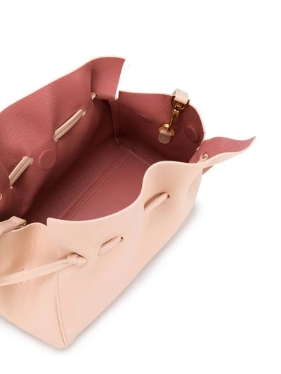 Shop Mansur Gavriel Mini Protea Bag In Pink