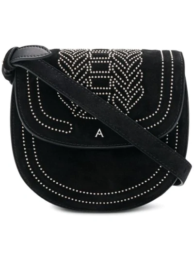 Shop Altuzarra Cross Body Saddle Bag - Black