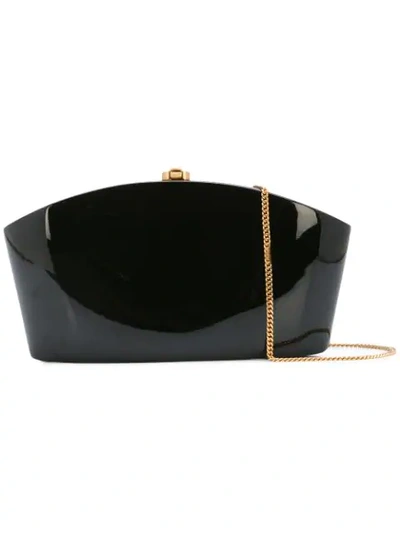 Shop Rocio Twiggy Clutch Bag In Black