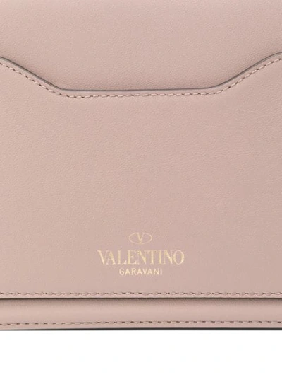 Shop Valentino Garavani Uptown Shoulder Bag In Brown