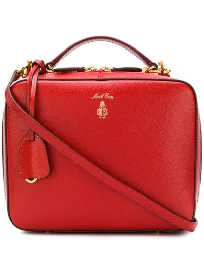 Shop Mark Cross Laura Tote Bag - Red