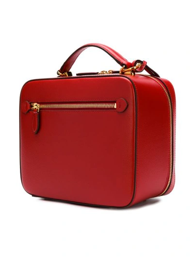 Shop Mark Cross Laura Tote Bag - Red