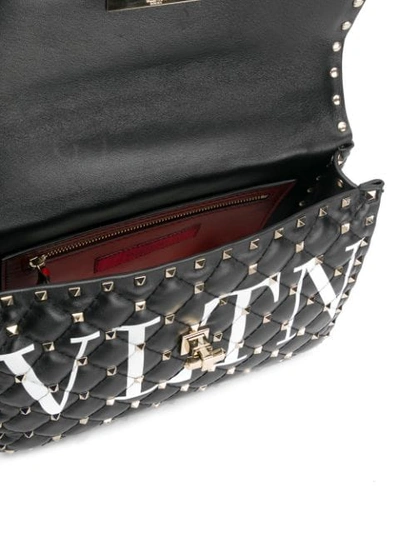 Shop Valentino Vltn Rockstud Spike.it Bag In Black