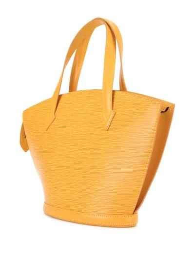Pre-owned Louis Vuitton  Saint Jacques Hand Tote Bag In Yellow