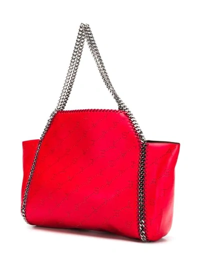 Shop Stella Mccartney Falabella Tote In Red