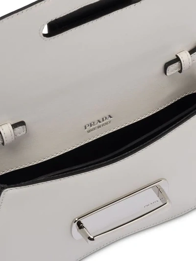 Shop Prada Sidonie Belt-bag In White