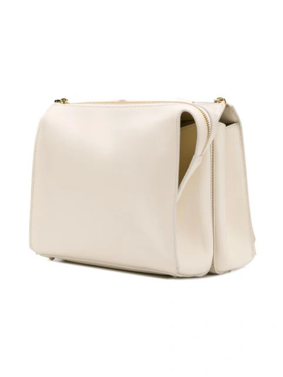 Shop Rochas Adjustable Shoulder Bag - White