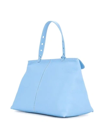 Shop Myriam Schaefer Baby Lord Shoulder Bag In Blue