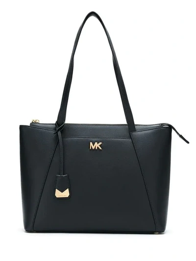 Shop Michael Michael Kors Maddie Tote Bag In Blue