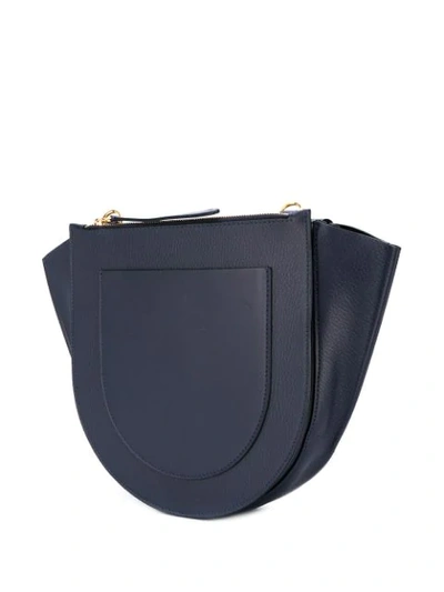 Shop Wandler Hortensia Shoulder Bag In Blue