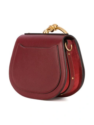 Shop Chloé Nile Small Bracelet Bag - Red
