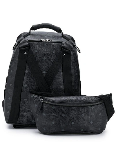 Shop Mcm Jemison Backpack In Bk