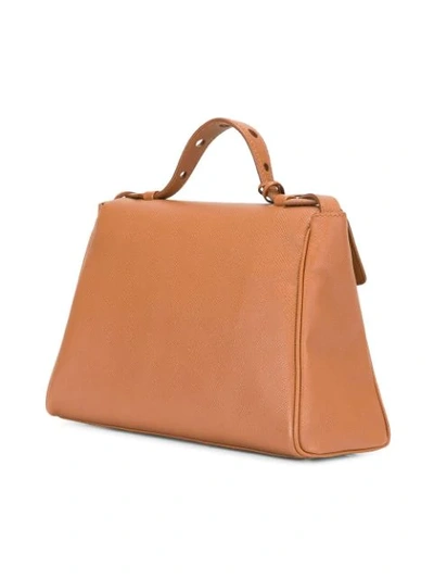 Shop Myriam Schaefer Small 'baby Byron' Tote In Brown