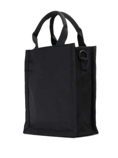 Shop Msgm Tote Bag In Black