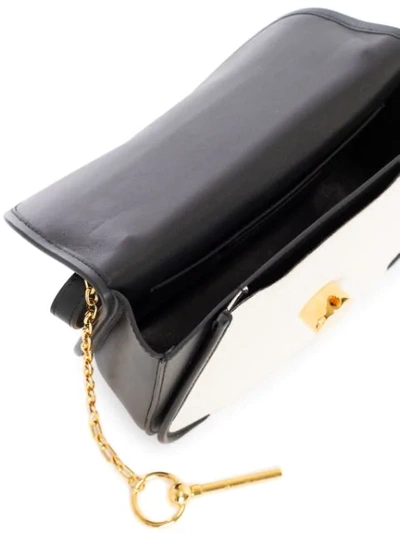 Shop Jw Anderson Calico Keyts Bag With Contrast Bind In Black
