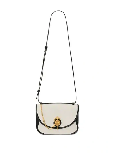 Shop Jw Anderson Calico Keyts Bag With Contrast Bind In Black