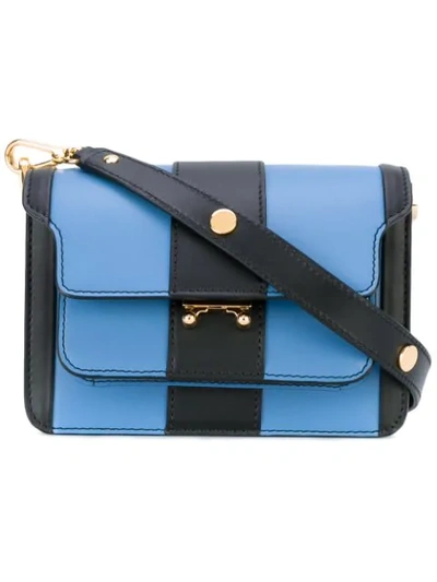 Shop Marni Mini Trunk Shoulder Bag - Black