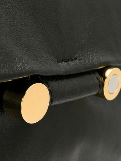 Shop Marni Caddy Shoulder Bag Large In Black