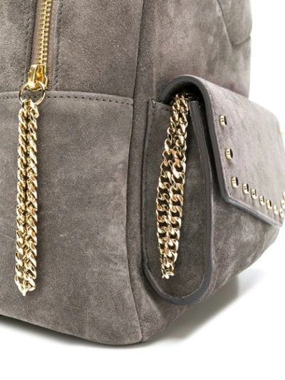 Shop Jimmy Choo Cassie Backpack - Grey